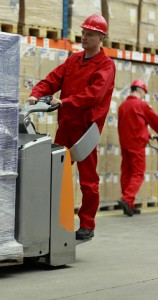 FORT Systems warehouse forklift